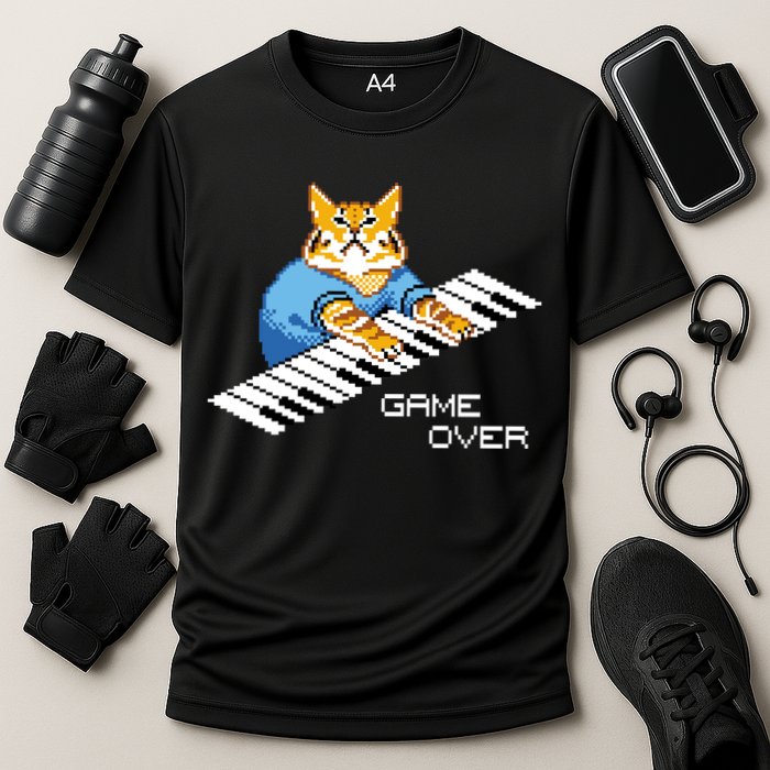 Keyboard Cat Cooling Performance Crew T-Shirt