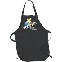 Keyboard Cat Full-Length Apron With Pockets