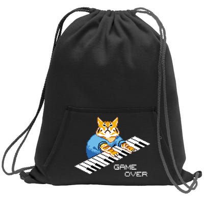 Keyboard Cat Sweatshirt Cinch Pack Bag