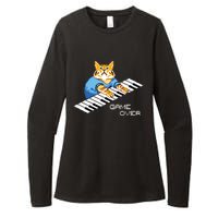 Keyboard Cat Womens CVC Long Sleeve Shirt