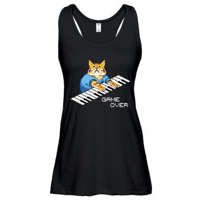 Keyboard Cat Ladies Essential Flowy Tank