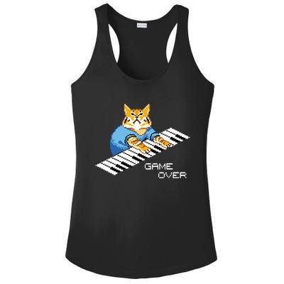 Keyboard Cat Ladies PosiCharge Competitor Racerback Tank