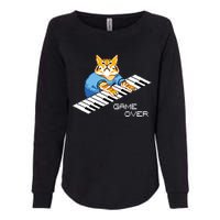 Keyboard Cat Womens California Wash Sweatshirt