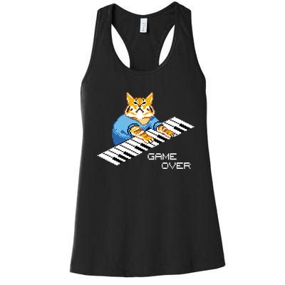 Keyboard Cat Women's Racerback Tank