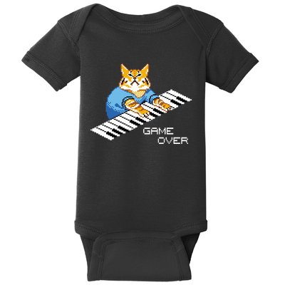 Keyboard Cat Baby Bodysuit