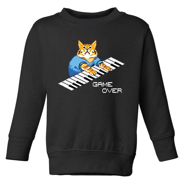 Keyboard Cat Toddler Sweatshirt