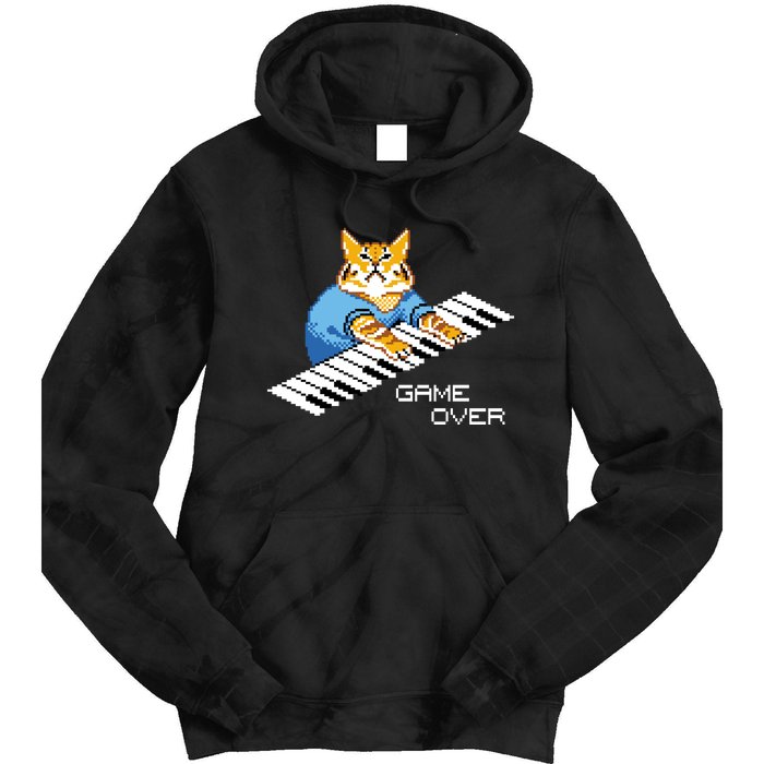 Keyboard Cat Tie Dye Hoodie