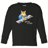 Keyboard Cat Toddler Long Sleeve Shirt