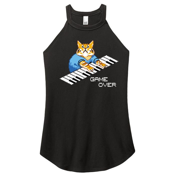 Keyboard Cat Women's Perfect Tri Rocker Tank