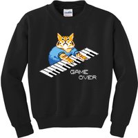 Keyboard Cat Kids Sweatshirt