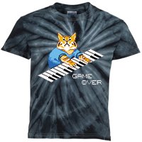 Keyboard Cat Kids Tie-Dye T-Shirt