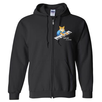 Keyboard Cat Full Zip Hoodie