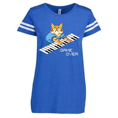 Keyboard Cat Enza Ladies Jersey Football T-Shirt