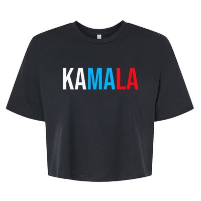 Kamala Comma La Bella+Canvas Jersey Crop Tee