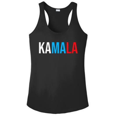 Kamala Comma La Ladies PosiCharge Competitor Racerback Tank