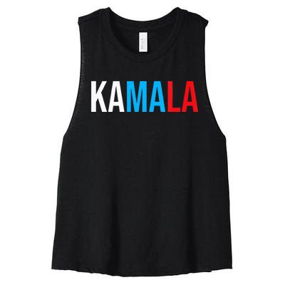 Kamala Comma La Women's Racerback Cropped Tank