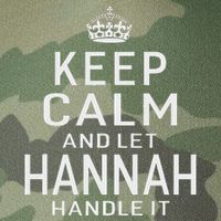 Keep Calm Let Hannah Handle It Funny Gift Name Legacy Tie Dye Trucker Hat