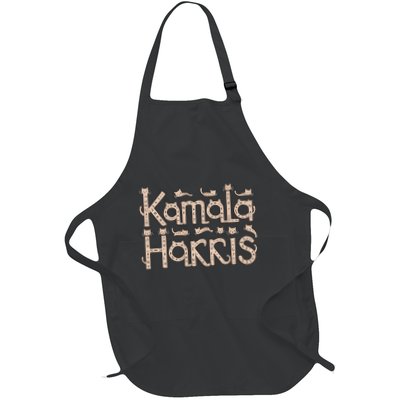 Kamala Cat Letter Font Design Apron