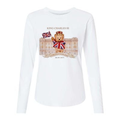 King Charles lll Coronation Day Family Matching Womens Cotton Relaxed Long Sleeve T-Shirt