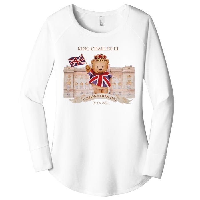 King Charles lll Coronation Day Family Matching Women's Perfect Tri Tunic Long Sleeve Shirt