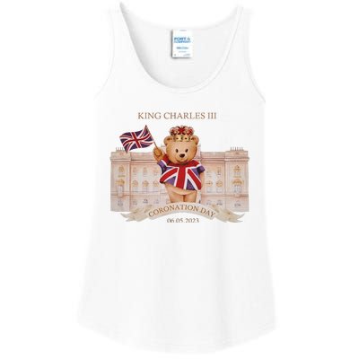 King Charles lll Coronation Day Family Matching Ladies Essential Tank