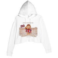 King Charles lll Coronation Day Family Matching Crop Fleece Hoodie