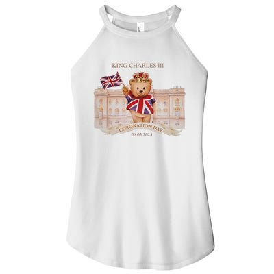 King Charles lll Coronation Day Family Matching Women's Perfect Tri Rocker Tank