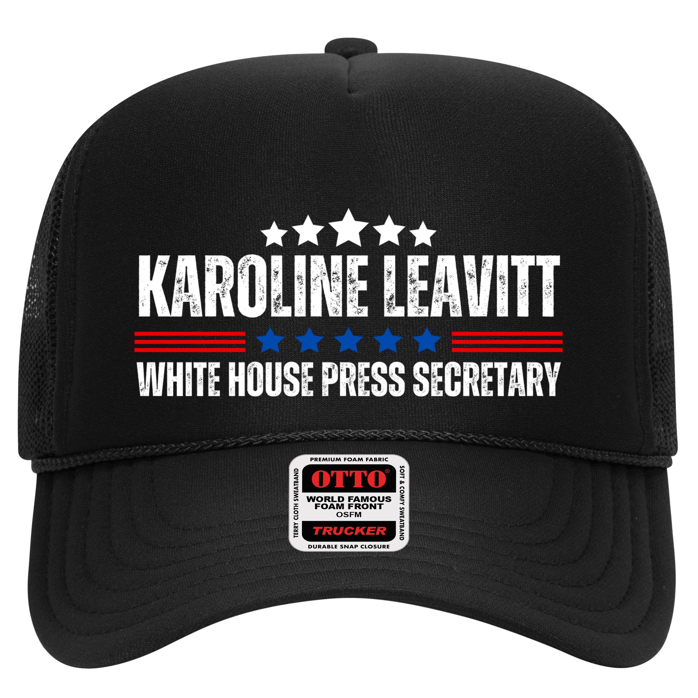 Karoline Caroline Leavitt White House Press Secretary Hat