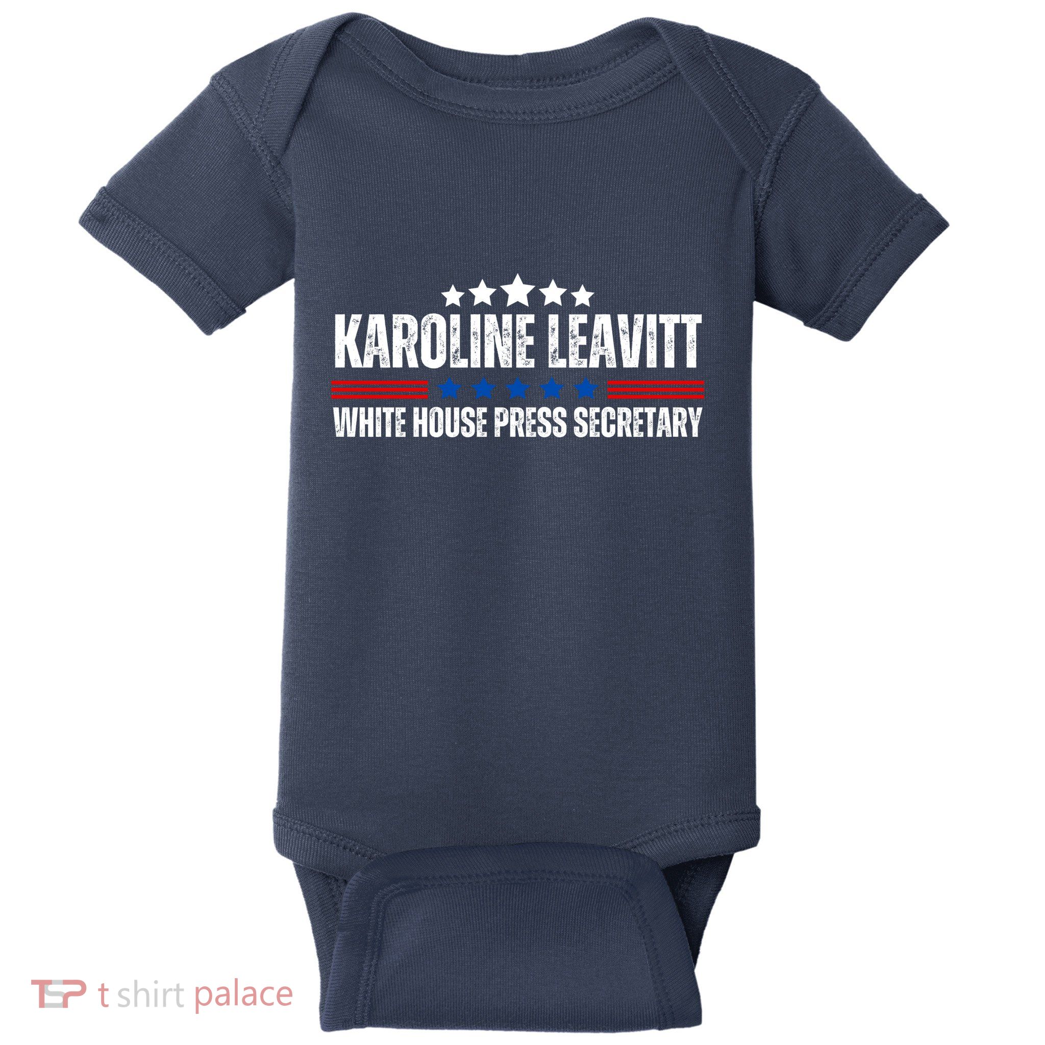 Karoline Caroline Leavitt White House Press Secretary Baby Bodysuit