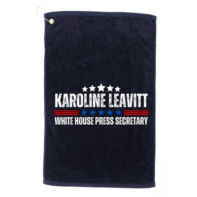 Karoline Caroline Leavitt White House Press Secretary Golf Towel