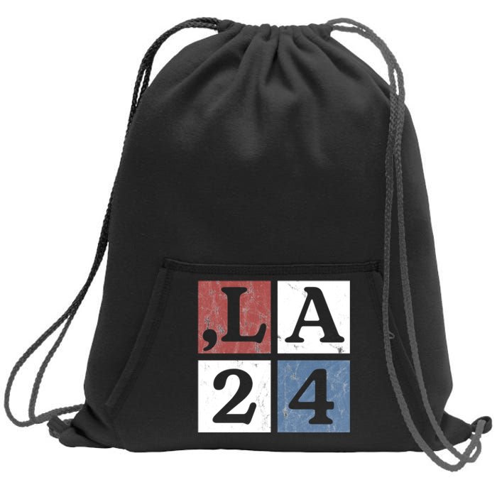 Kamala Comma La Harris 2024 Sweatshirt Cinch Pack Bag