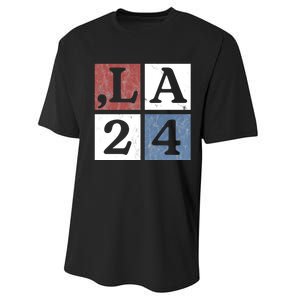 Kamala Comma La Harris 2024 Performance Sprint T-Shirt