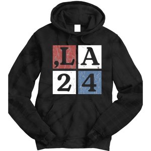 Kamala Comma La Harris 2024 Tie Dye Hoodie