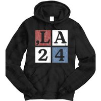 Kamala Comma La Harris 2024 Tie Dye Hoodie