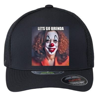 Kamala Clown LetS Go Brenda Flexfit Unipanel Trucker Cap