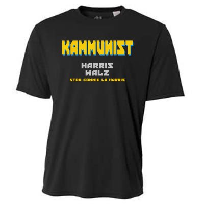 Kammunism Commie La Stop Comrade Kamala Harris Trump 2024 Cooling Performance Crew T-Shirt