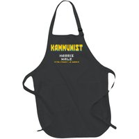 Kammunism Commie La Stop Comrade Kamala Harris Trump 2024 Full-Length Apron With Pockets