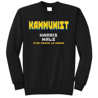 Kammunism Commie La Stop Comrade Kamala Harris Trump 2024 Sweatshirt