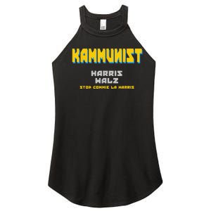 Kammunism Commie La Stop Comrade Kamala Harris Trump 2024 Women's Perfect Tri Rocker Tank