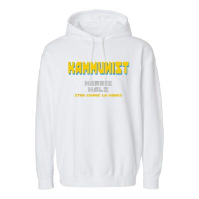 Kammunism Commie La Stop Comrade Kamala Harris Trump 2024 Garment-Dyed Fleece Hoodie