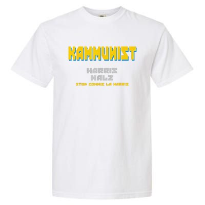 Kammunism Commie La Stop Comrade Kamala Harris Trump 2024 Garment-Dyed Heavyweight T-Shirt