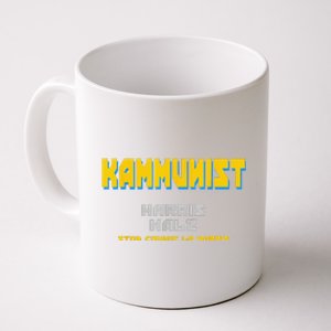 Kammunism Commie La Stop Comrade Kamala Harris Trump 2024 Coffee Mug