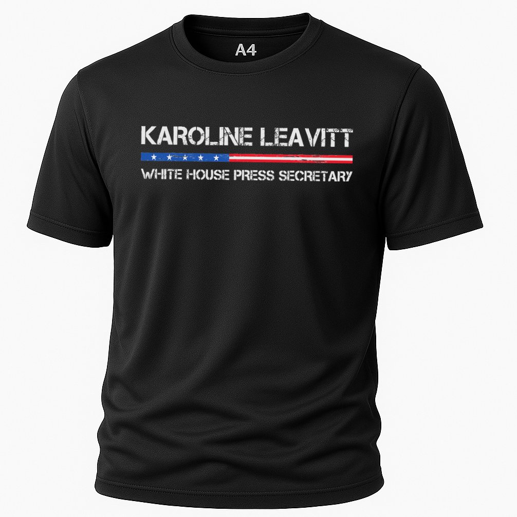 Karoline Caroline Leavitt White House Press Secretary Cooling Performance Crew T-Shirt