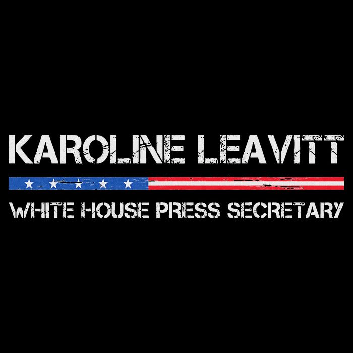 Karoline Caroline Leavitt White House Press Secretary Cooling Performance Crew T-Shirt