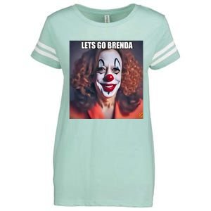 Kamala Clown Lets Go Brenda Enza Ladies Jersey Football T-Shirt