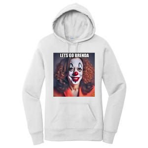 Kamala Clown Lets Go Brenda Women's Pullover Hoodie