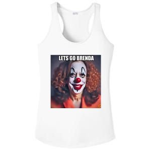 Kamala Clown Lets Go Brenda Ladies PosiCharge Competitor Racerback Tank