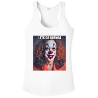 Kamala Clown Lets Go Brenda Ladies PosiCharge Competitor Racerback Tank