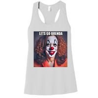 Kamala Clown Lets Go Brenda Women's Racerback Tank