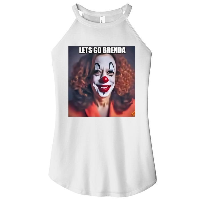 Kamala Clown Lets Go Brenda Women's Perfect Tri Rocker Tank